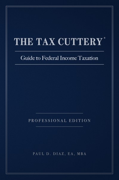 Flat front cover of THE TAX CUTTERY Guide